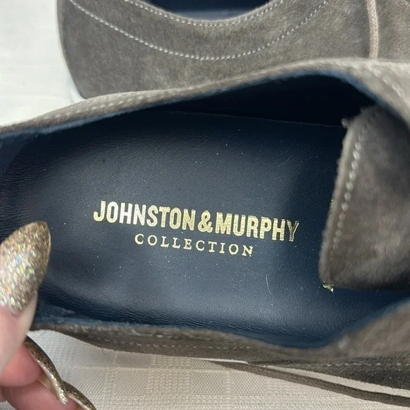 Johnston & Murphy Collectionin Grey Bolivar Cap Toe